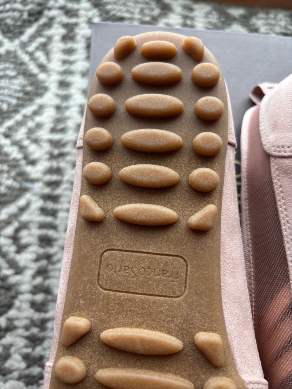 Franco Sarto L-Fietta Pink slip-ons Mary Jane - Picture 8 of 12